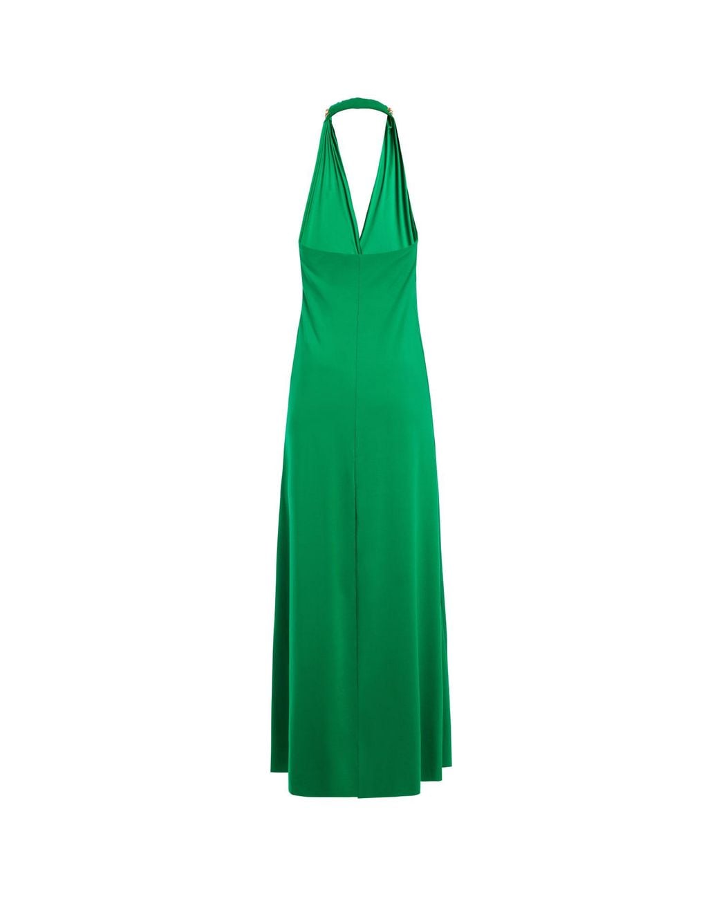 N'Onat Green Golden Chain Party Maxi Dress
