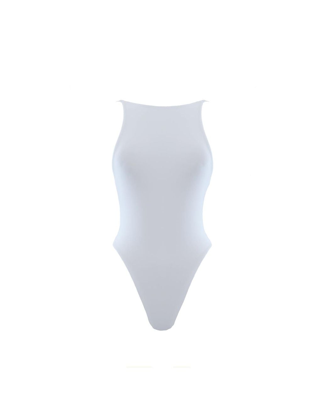 Terra Dea White Pina Colada One Piece Swimsuit
