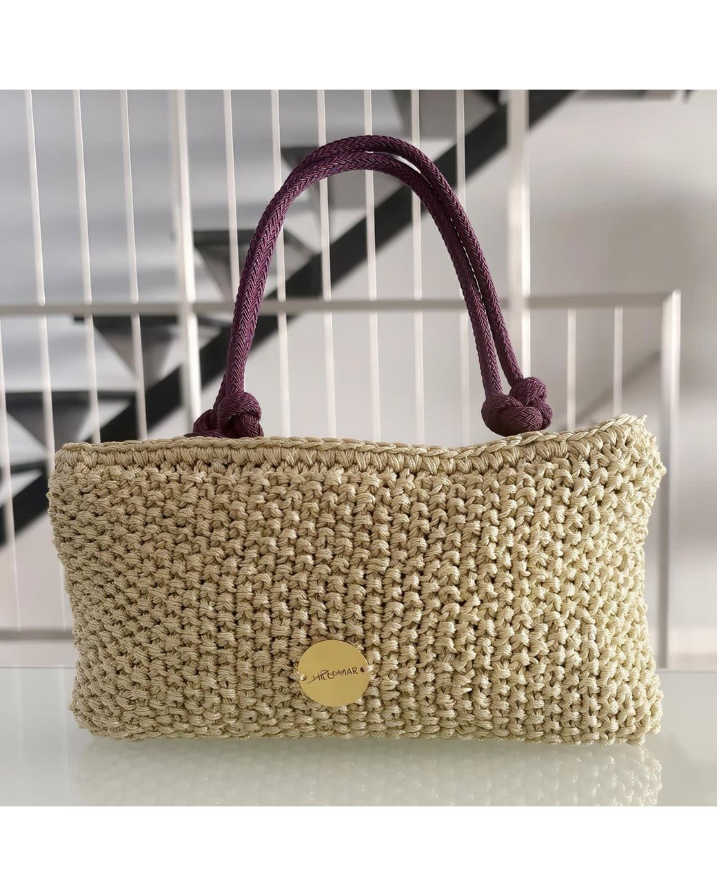 Hilo De Mar Metallic Lux Bag