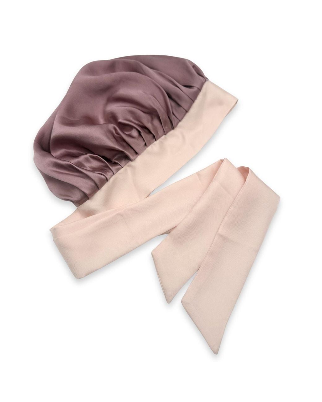 Hi Silk Pink And Adjustable Bonnet With Silk Twill Ties