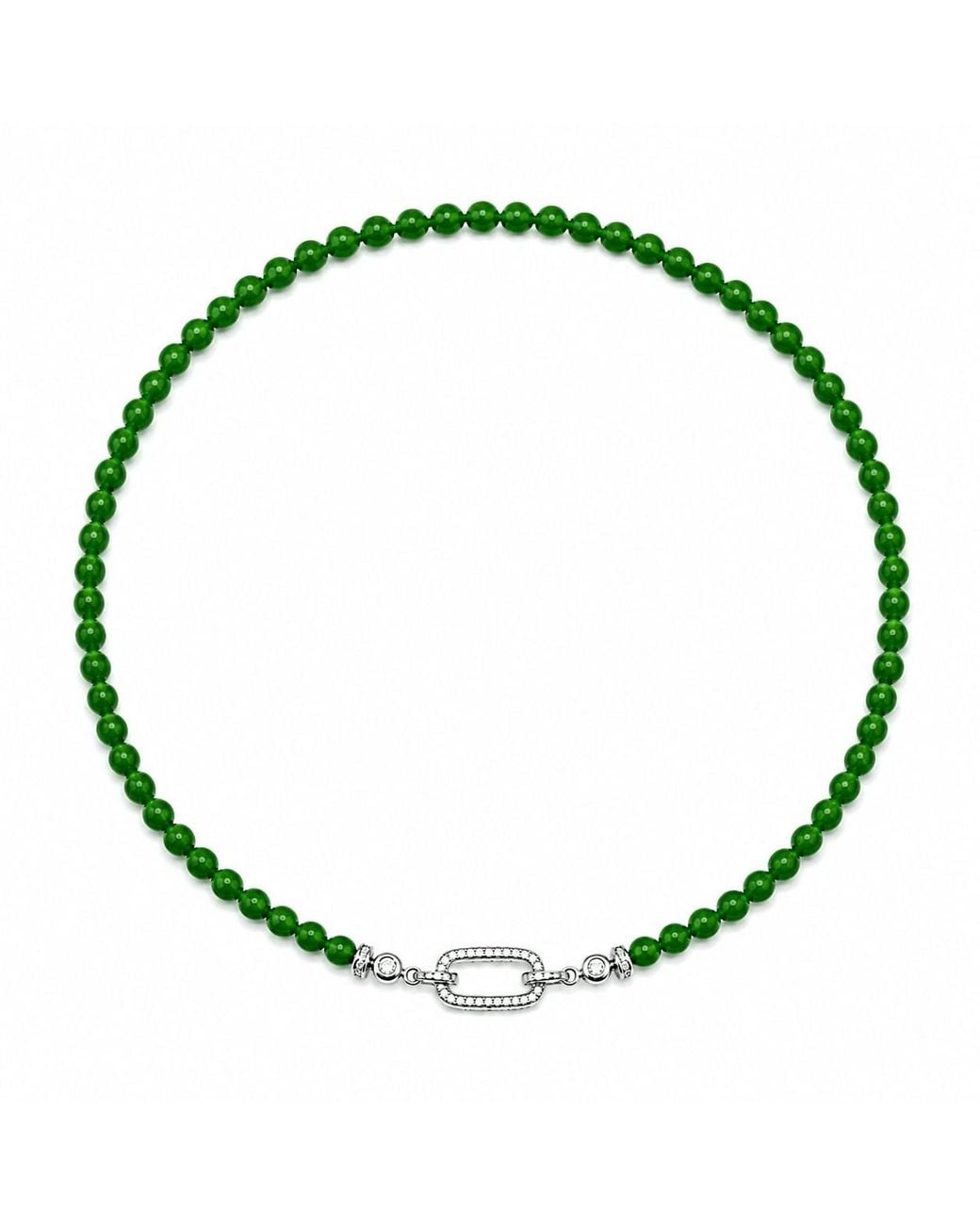 Ormiro Metallic Aphrodite Chardonnay & Clear Quartz Shell Necklace