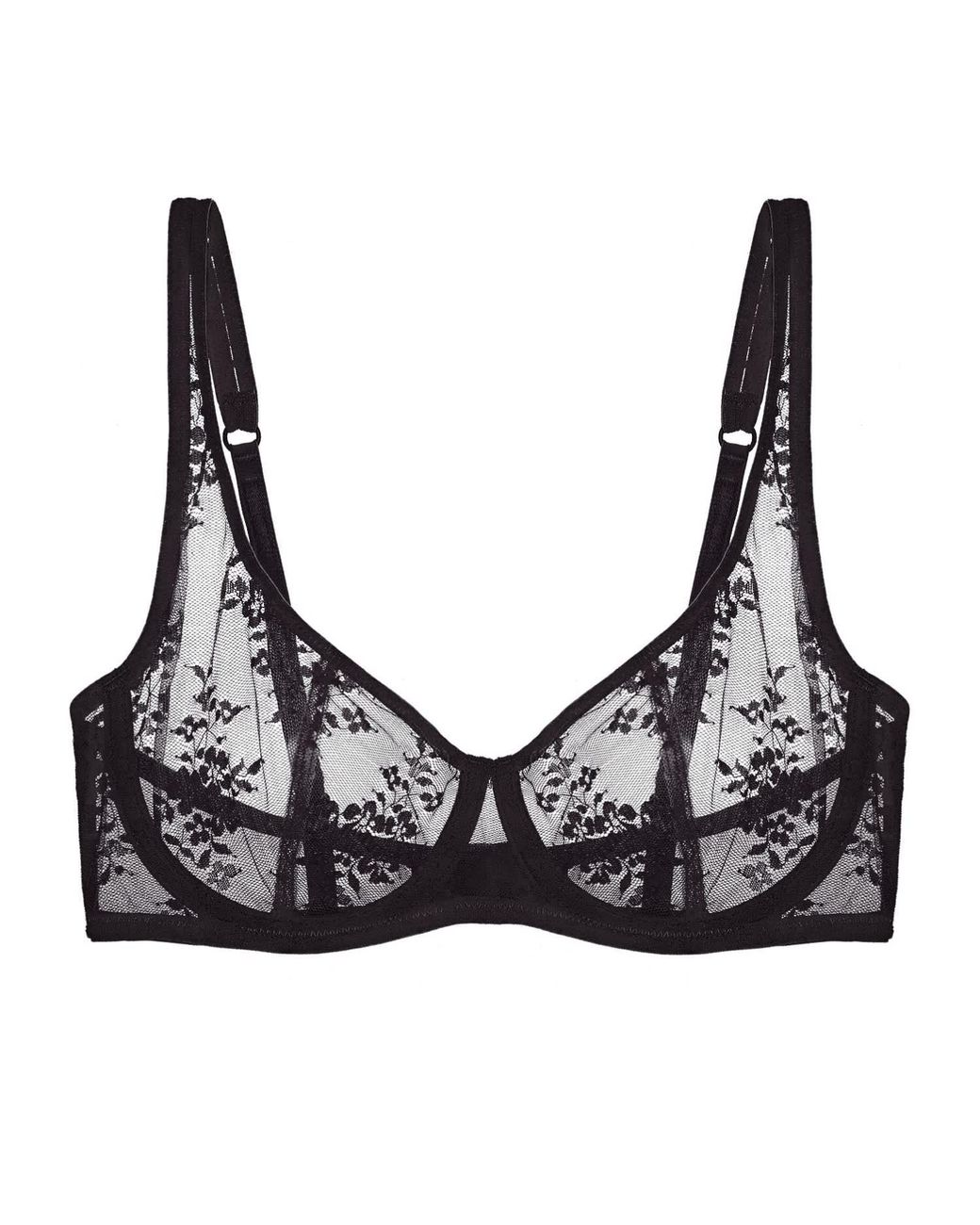 Journelle Black Romy Demi Bra Noir