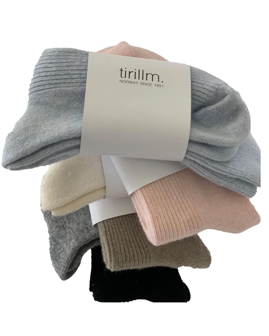 tirillm Gray Kaja Socks