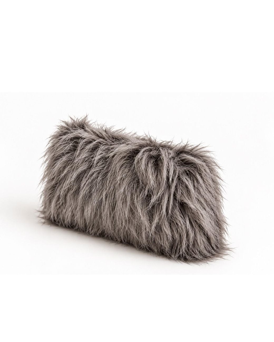 Nuvv Collection Gray Hand Made Clutch Bag