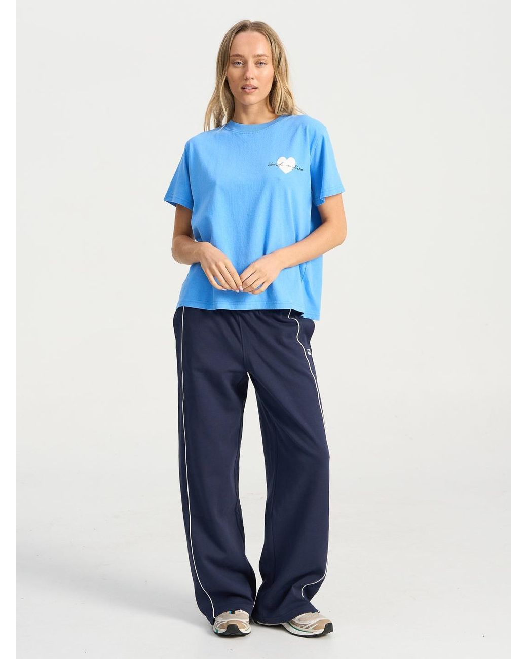 Bondi Active Blue Forma Head Over Heels Tee