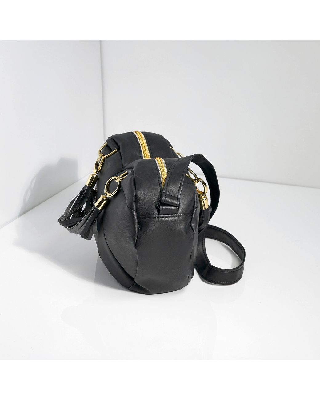 Milla Von Cosy Black Shoulder Bag Cosy With Versatile Straps