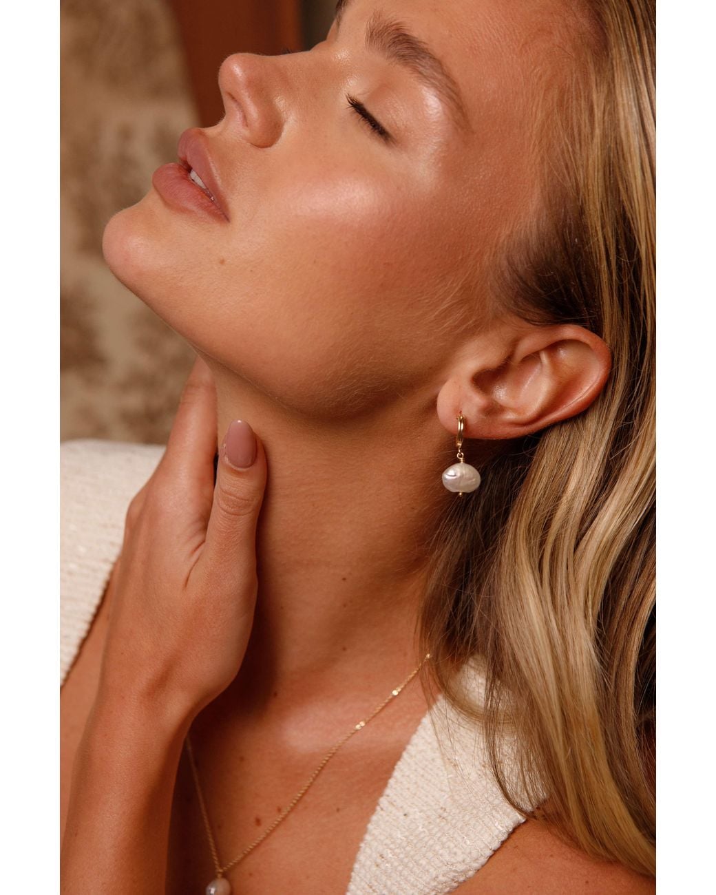 Katy Faye Metallic Fera Earrings