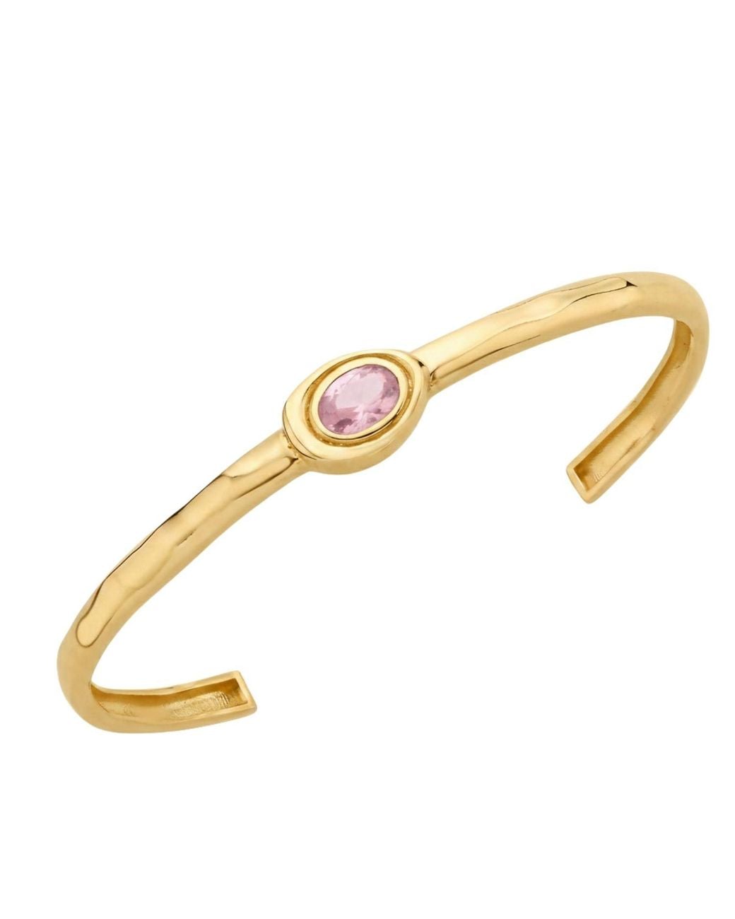 LINYA JEWELLERY Metallic Olivia Stone Handcuff