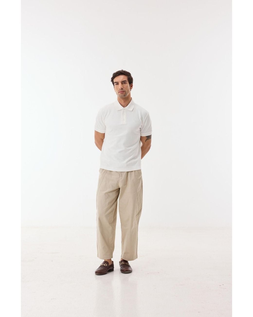 Ashita Fernandes White Veyron T Shirt for men