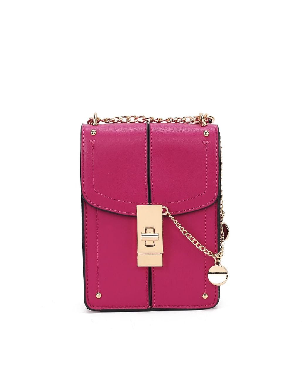 Mkf Collection - J'omor Pink Iona Crossbody Bag