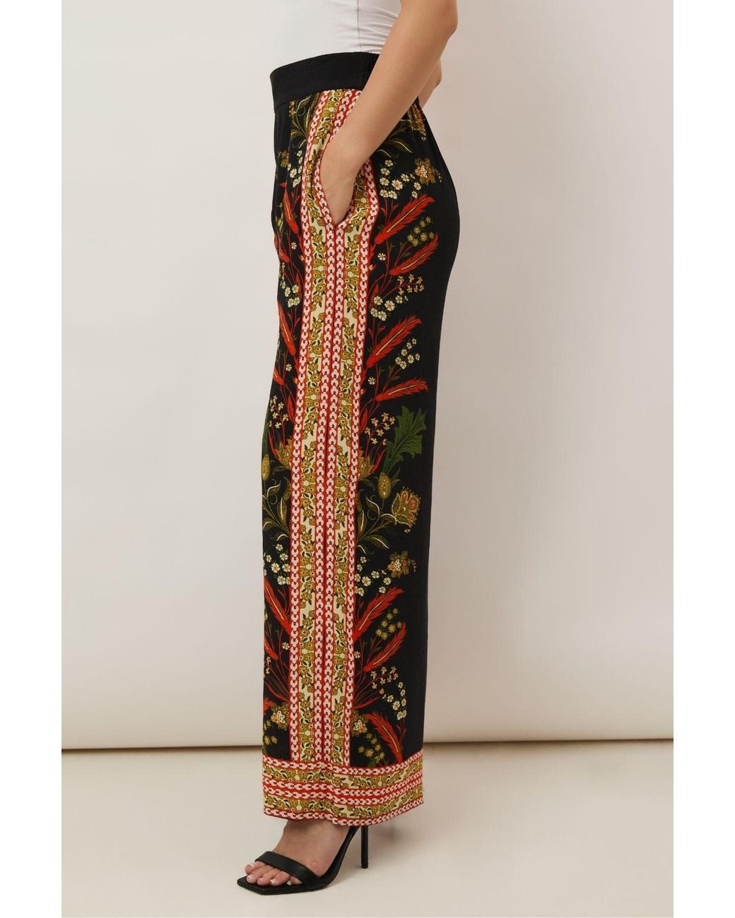 Raishma Black Reyna Trousers