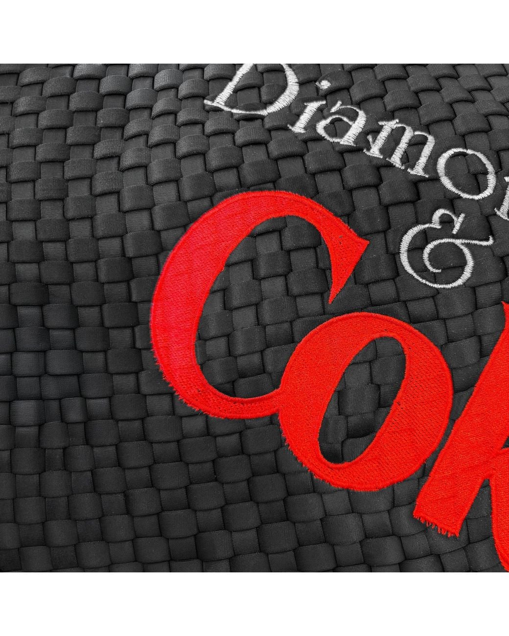 Lilly Loves Black Large Diamonds & Diet Coke Handbag