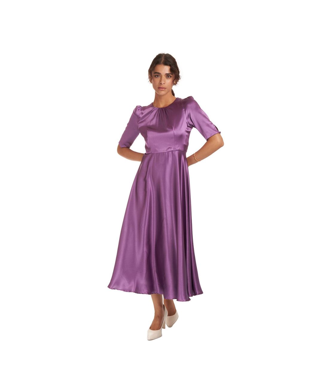 Sofia Tsereteli Purple Timeless Grace Gown