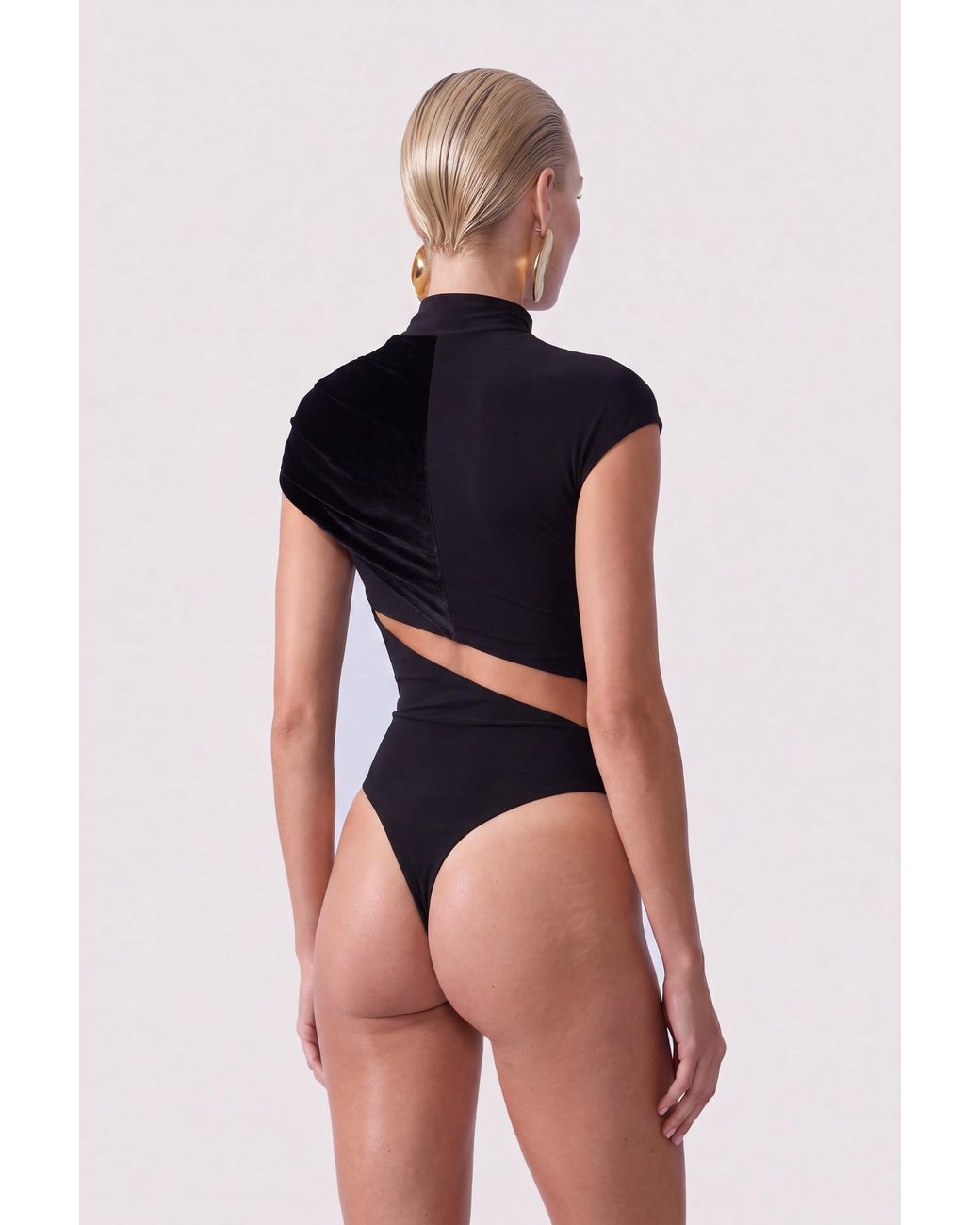 Room 24 Black Clara Bodysuit