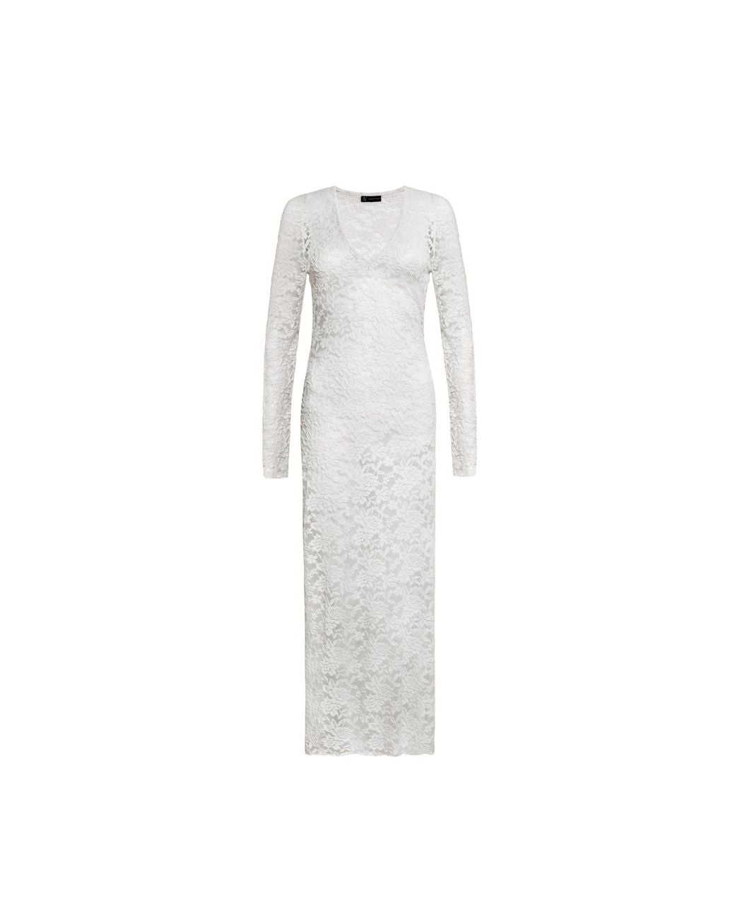 Audrey Vallens White Neutrals Selene Lace Dress