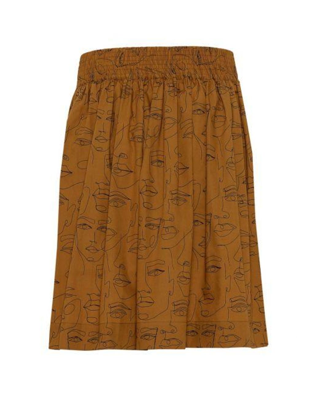 GROBUND Brown Svala Skirt
