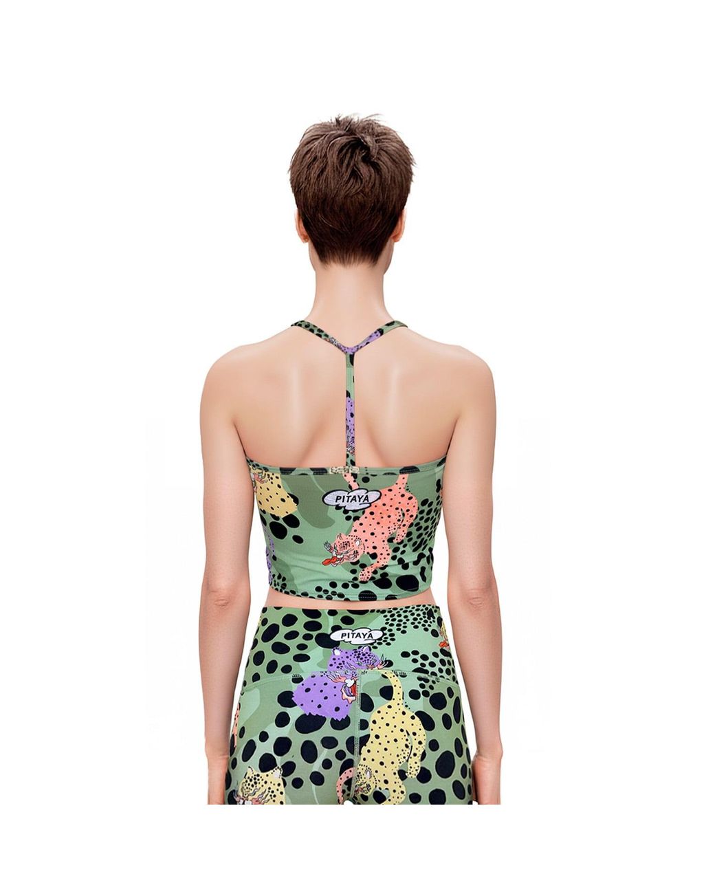 Pitaya Yoga Green Neutrals Ms Chee Top