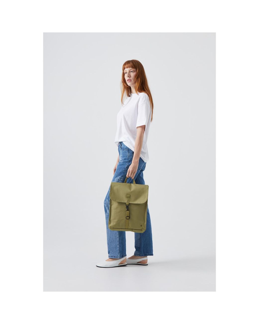 Lefrik Green Handy Mini Backpack Cedar