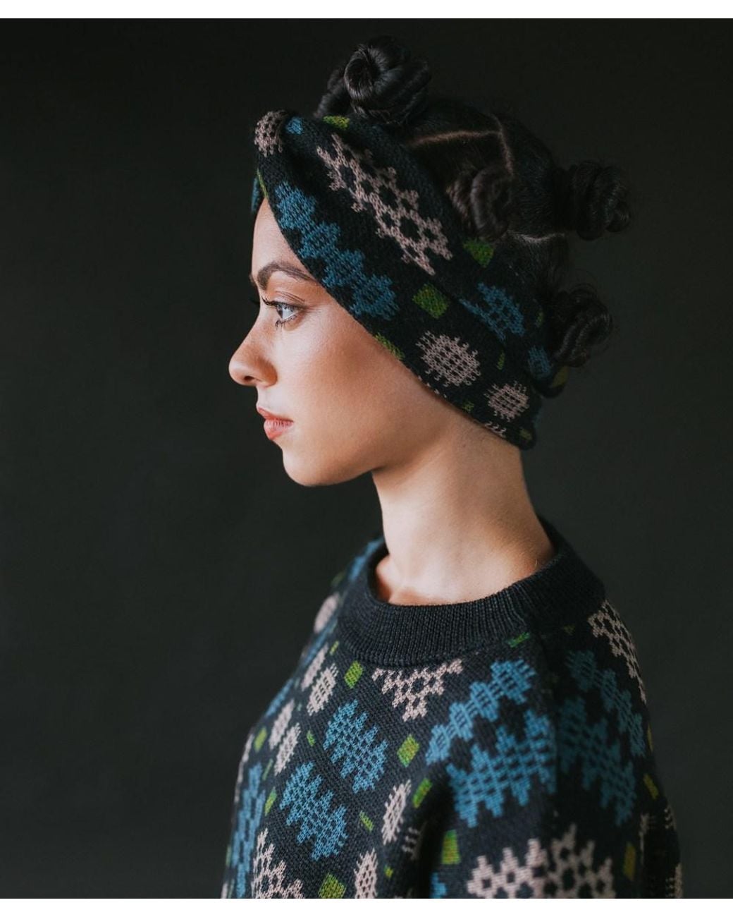 Mabli Blue Carthen Jumper