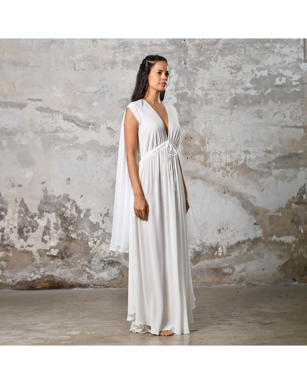 Zhenabia White Fairy Dress
