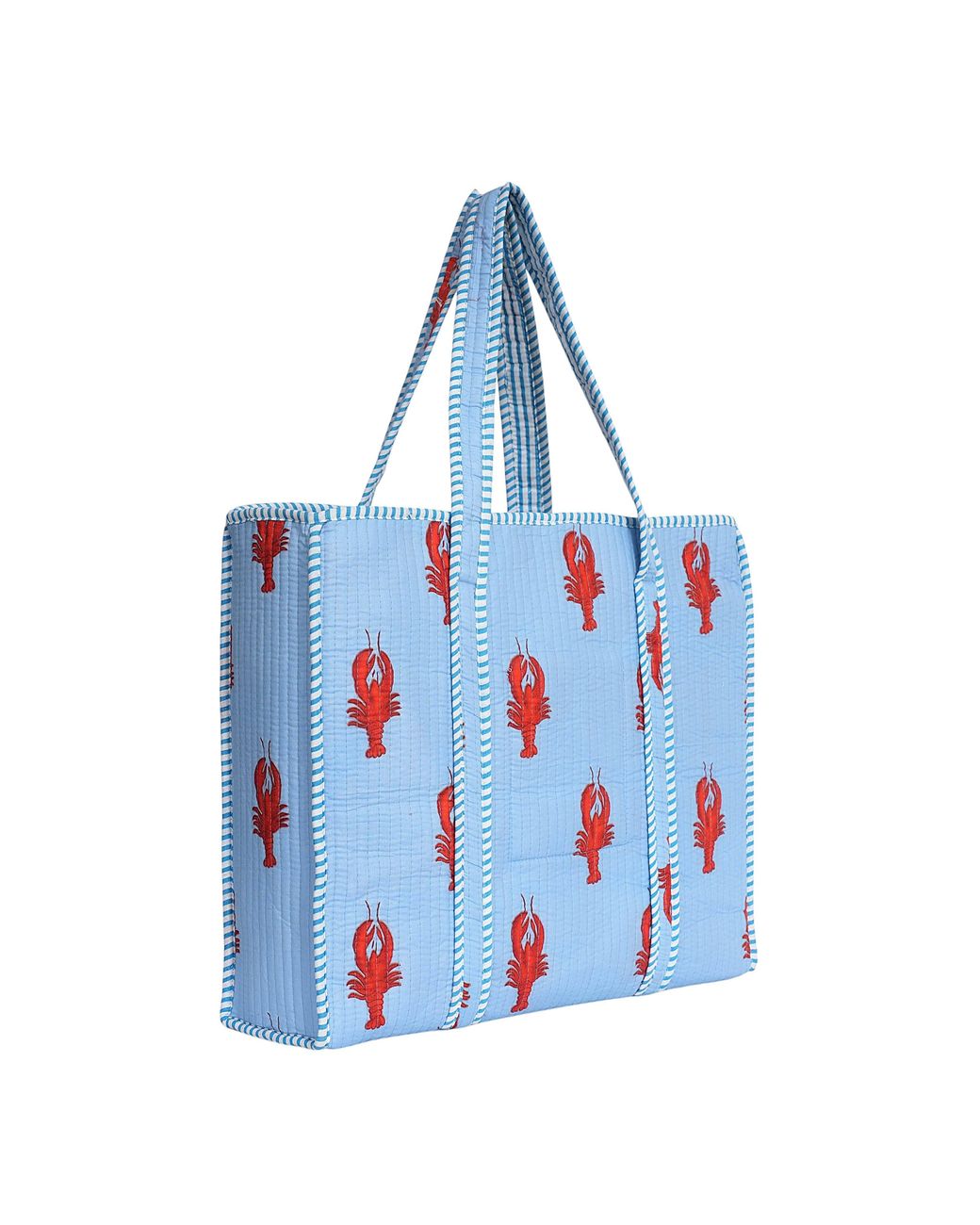 Conscious Yoga Collective Blue The Lobster Tote