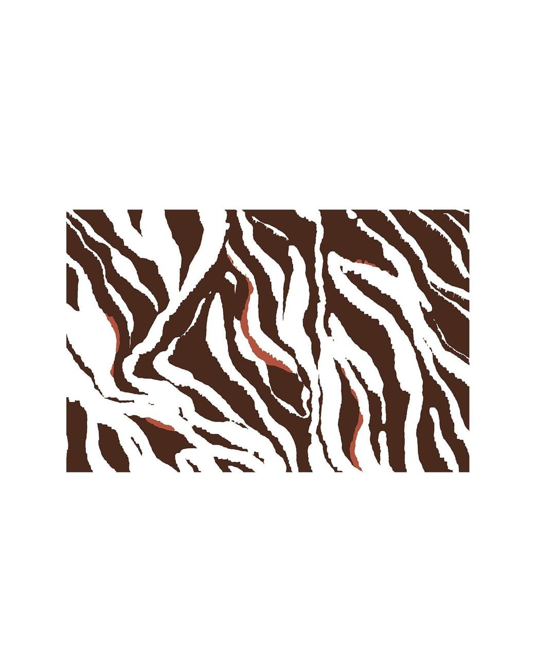 DHARA SHETH DUBAI Multicolor Into The Wild Zebra Animal Print Resort Halter-Style Sarong