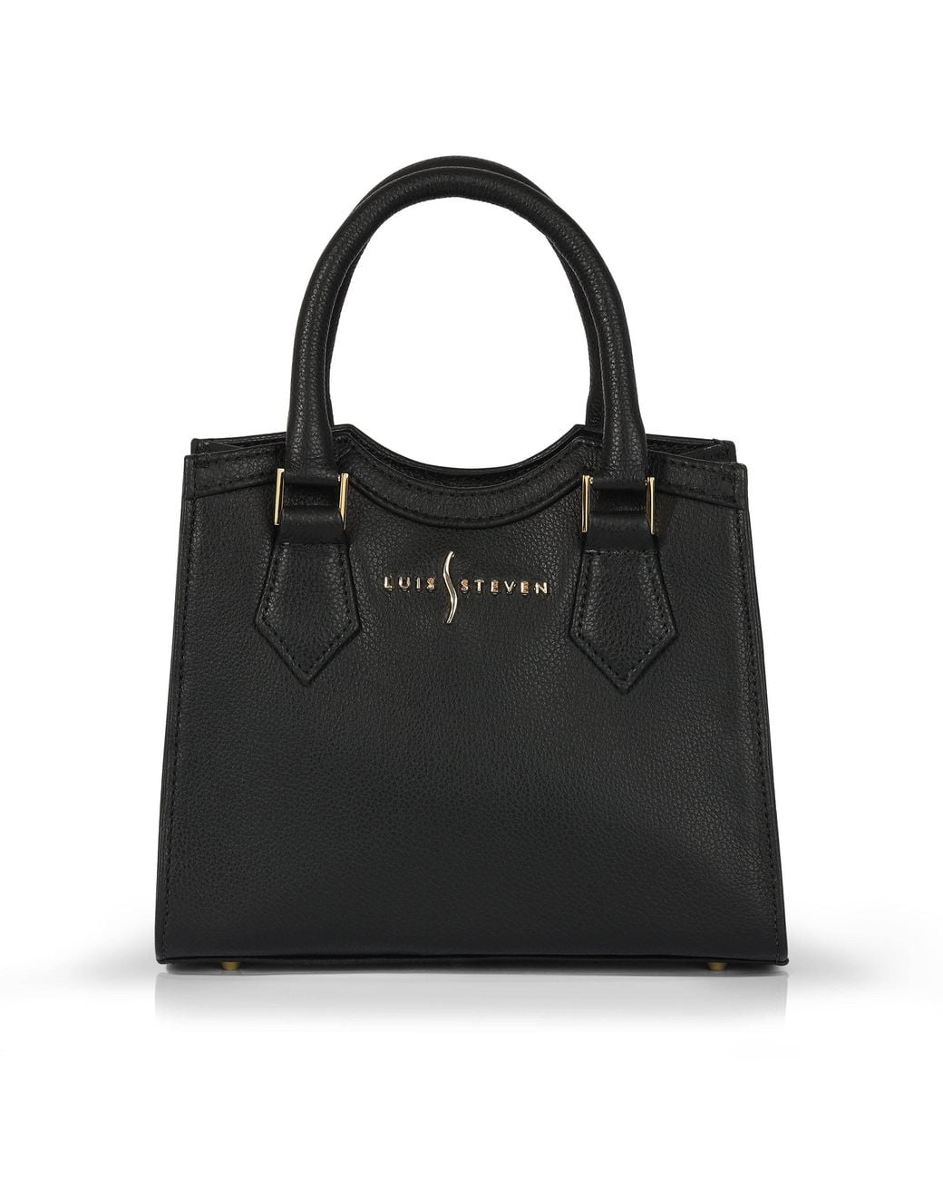 Luis Steven Black Donna's Mini Tote