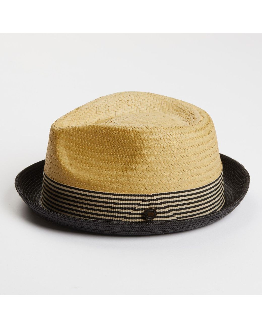 Dasmarca Hats Natural Dasmarca Otis Summer Hat For Honey Straw Trilby Lightweight Hat for men