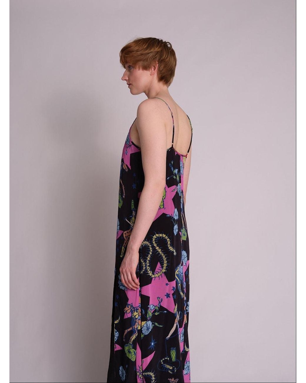 Any Old Iron White Circus Rider Star Long Dress