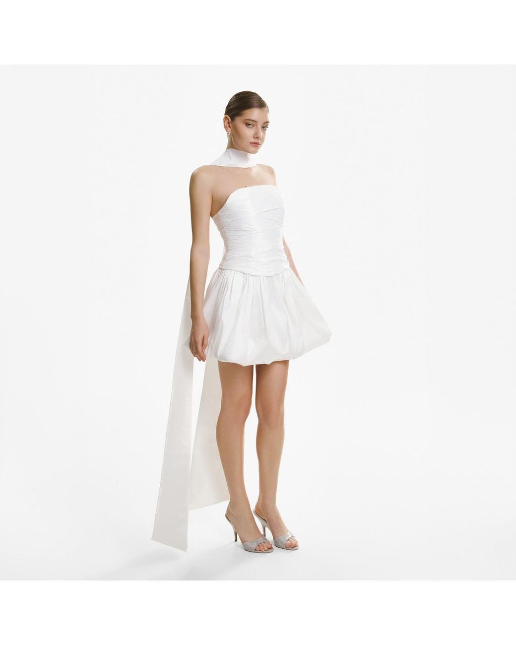 Lita Couture White Corset Top