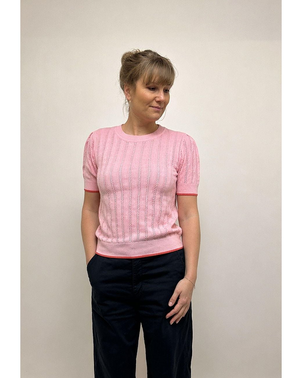 GROBUND Pink Almine Tee –