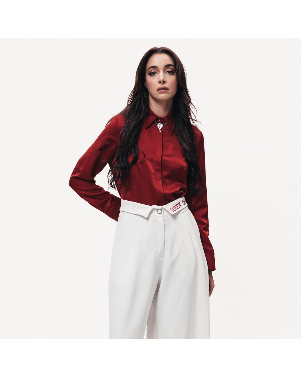 Vazaf Red Flow Shirt