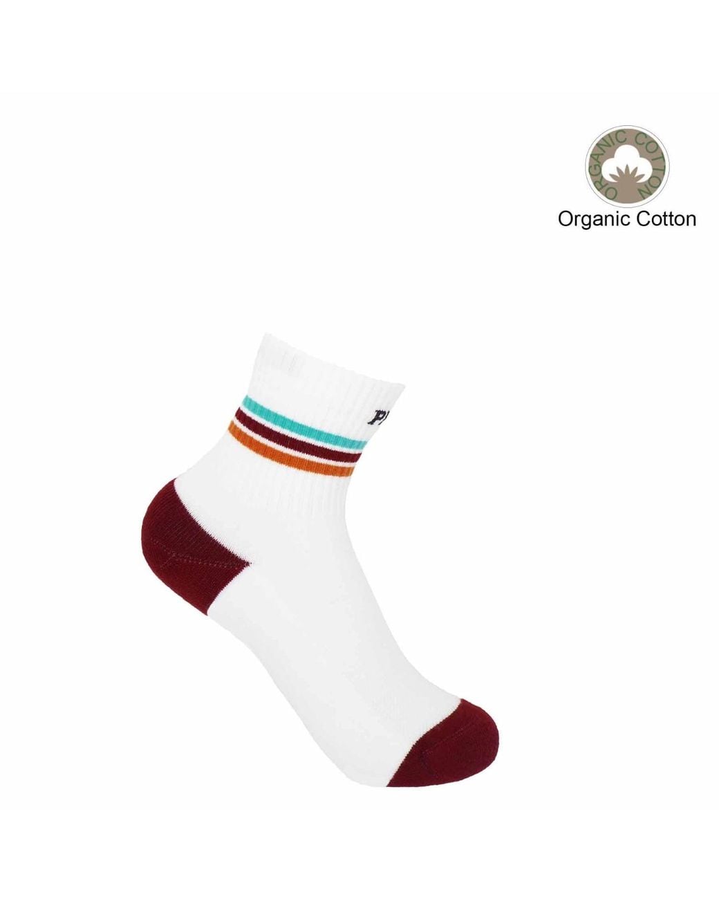 Peper Harow - Made in England White Striped Luxury Sports Socks Bundle