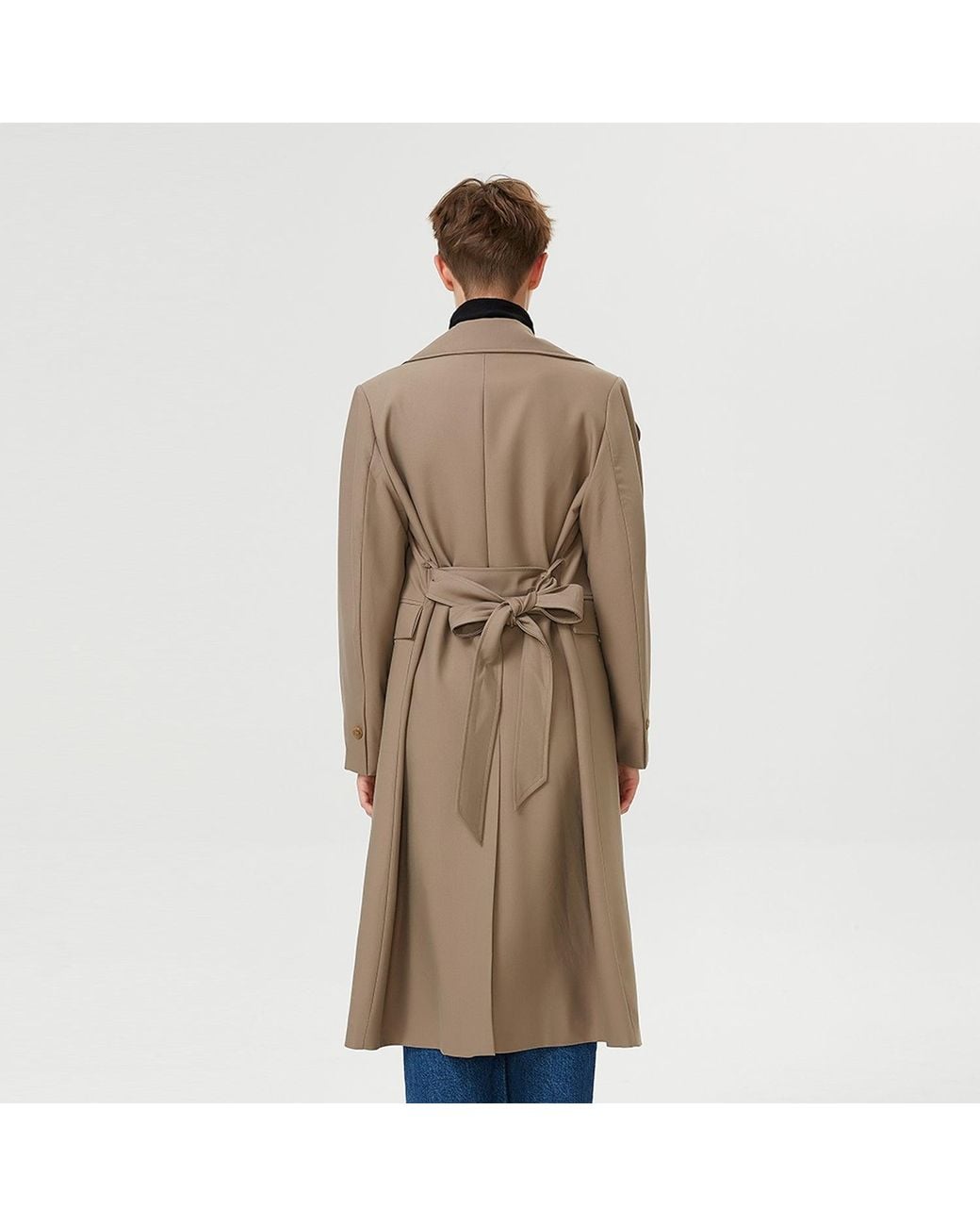 Smart and Joy Natural Minimalist City Coat