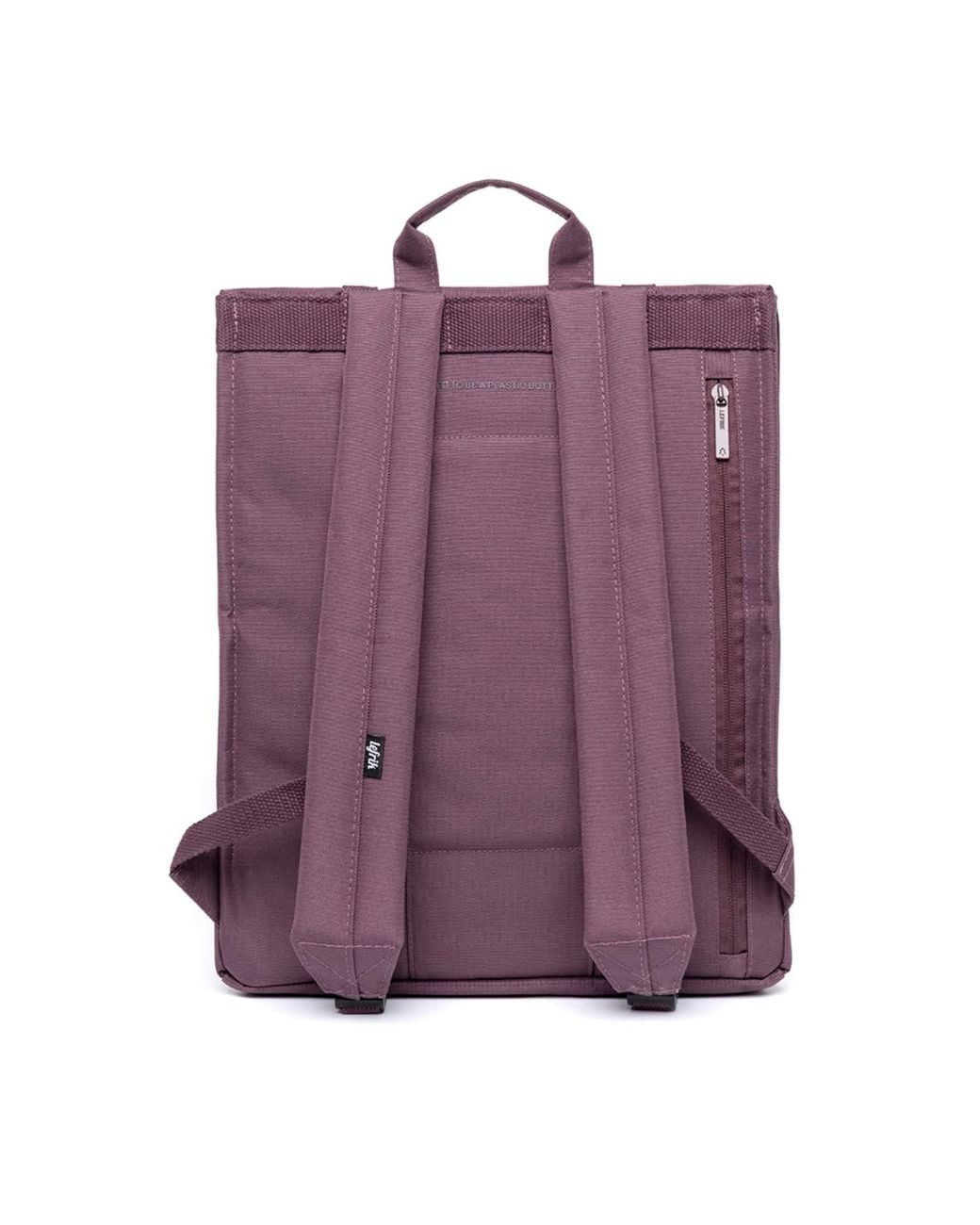 Lefrik Purple Handy Backpack Stripes