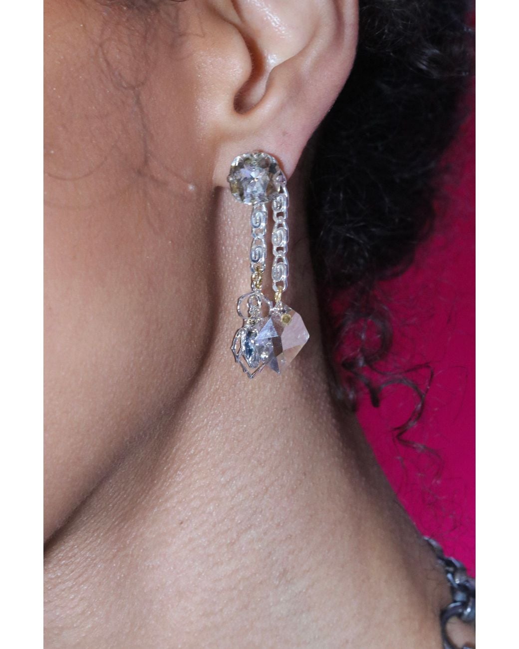 Vicki Sarge Black Kiki Earrings