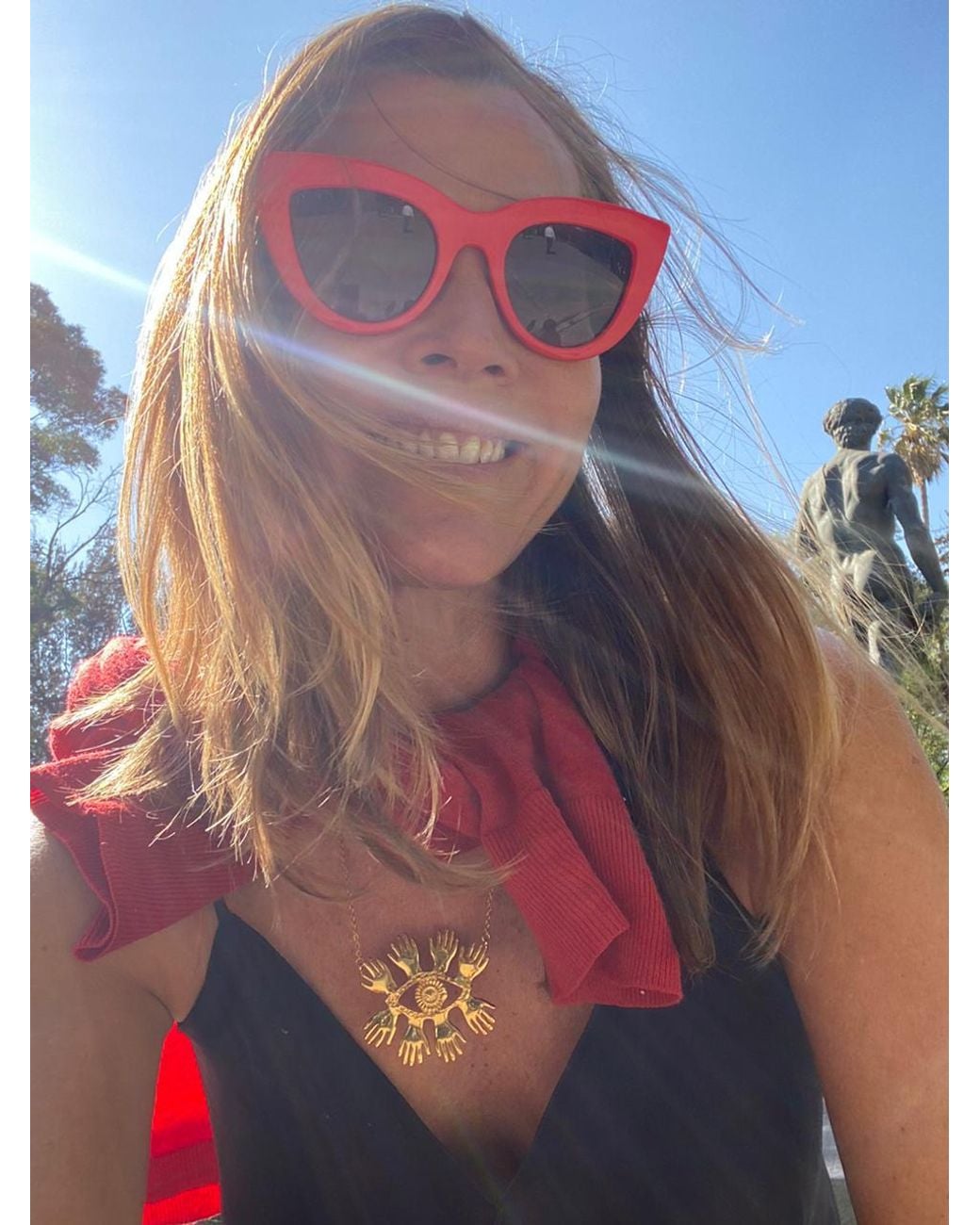 Sophie Simone Designs White Necklace Abre Los Ojos