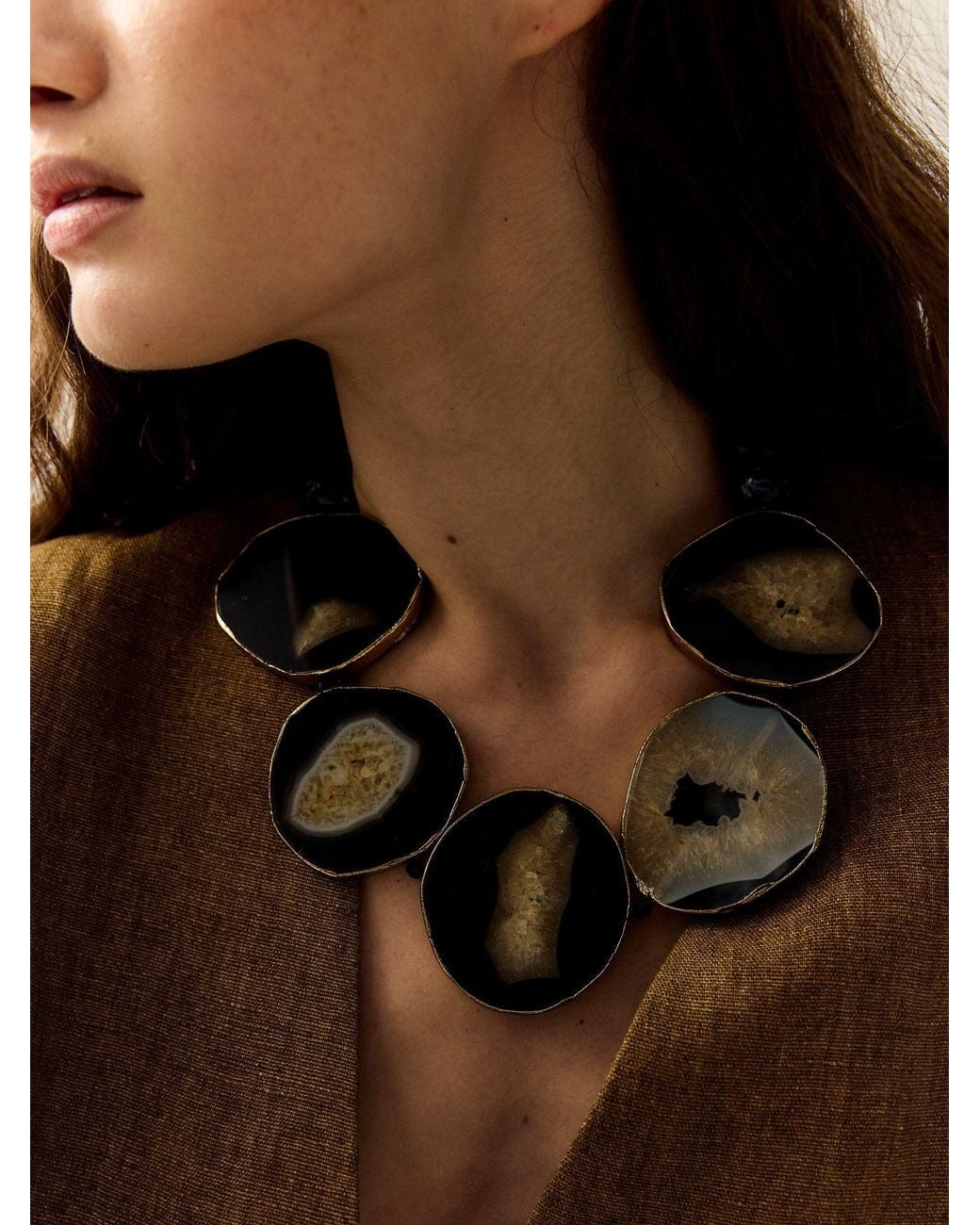 Sita Nevado Black Fosca Necklace