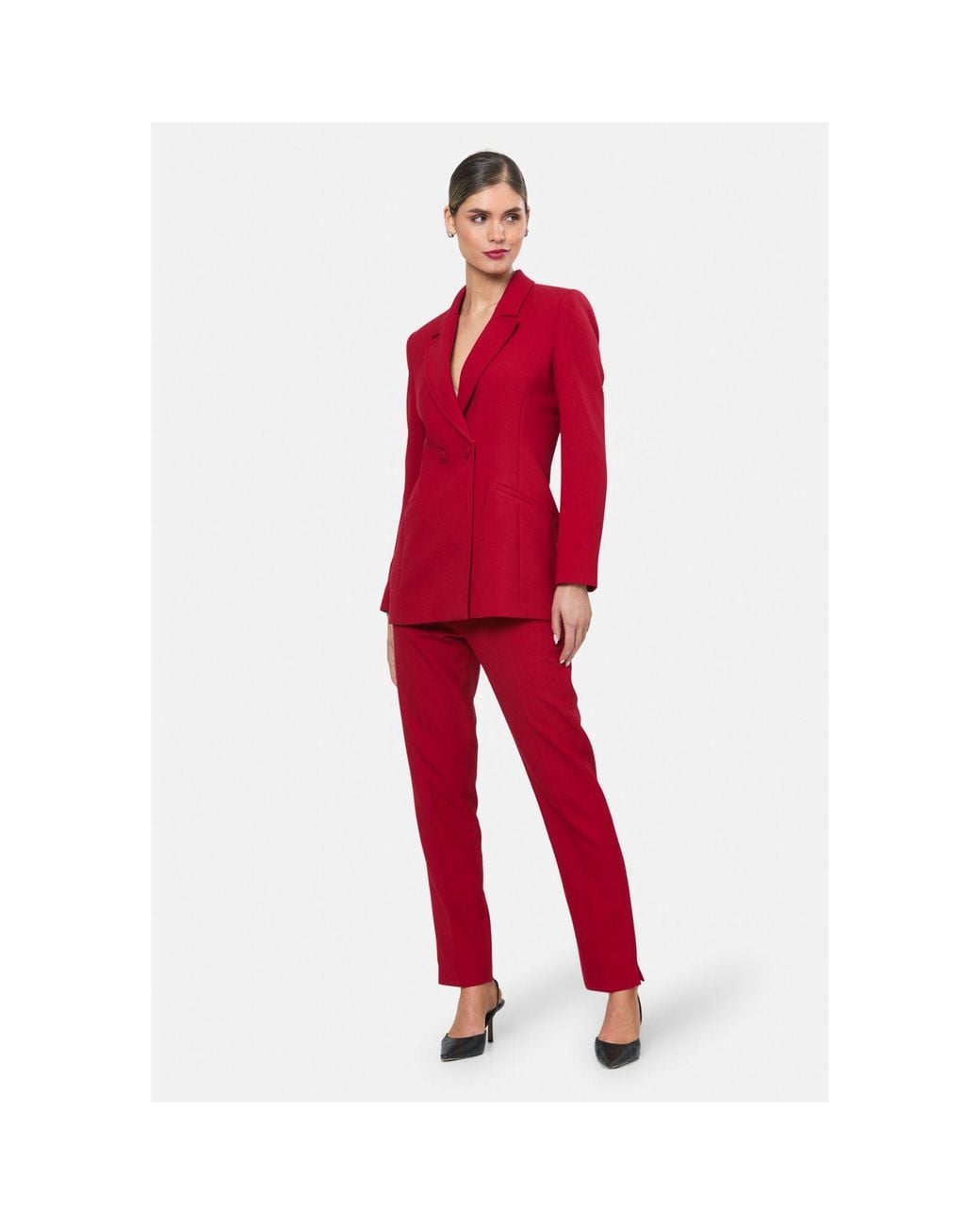Helen Mcalinden Red Sammie Ruby Blazer