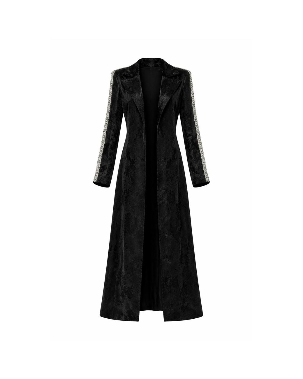 Roqaia Fashion House Black Midnight Sovereign Jacket