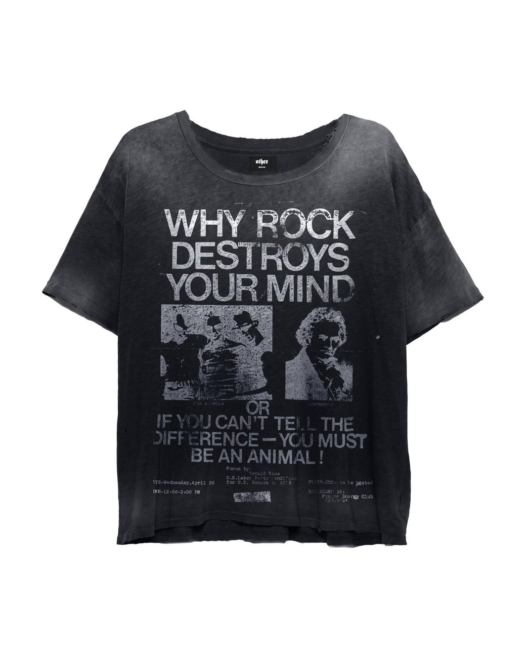 Other Uk Black Rock Music Destroys Decay T Shirt