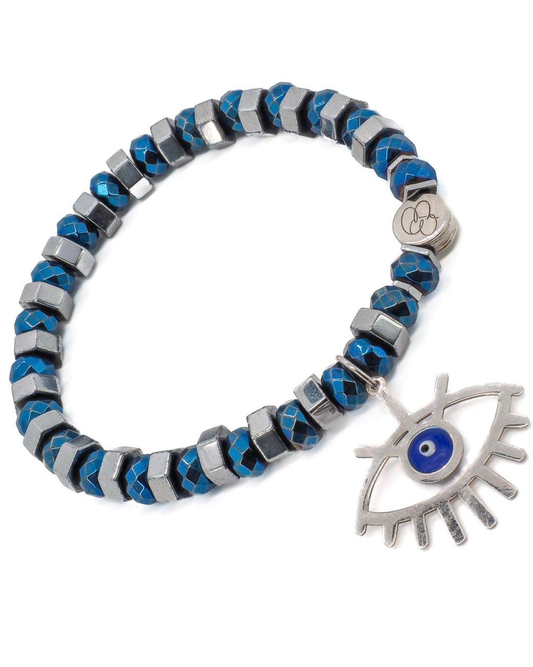 Ebru Jewelry Blue Nazar Bracelet