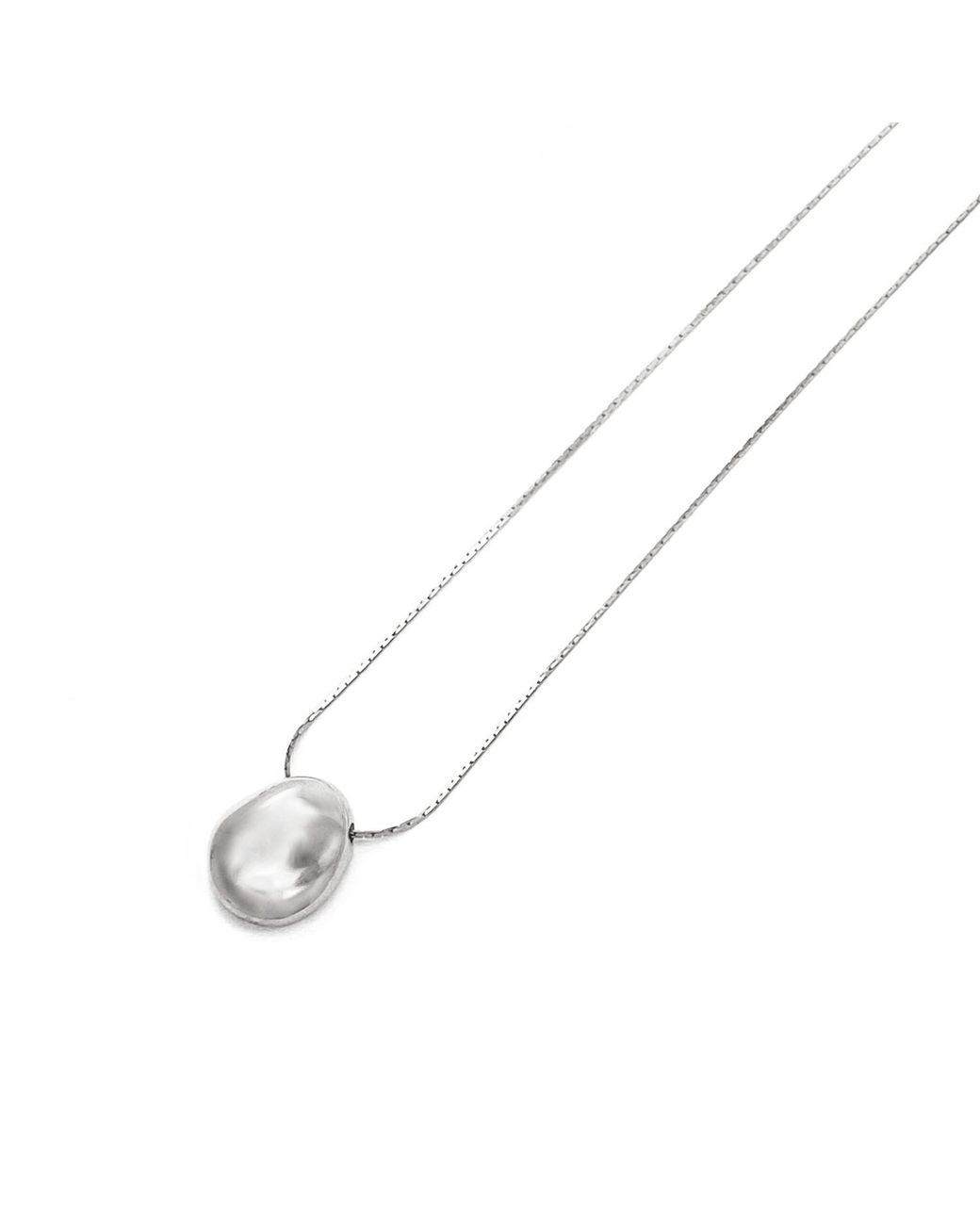 Biko Jewellery White Galina Pendant Medium