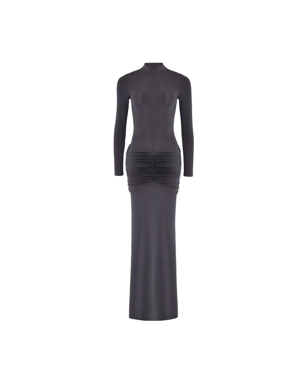 OW Collection Purple Celia Long Sleeve Maxi Dress