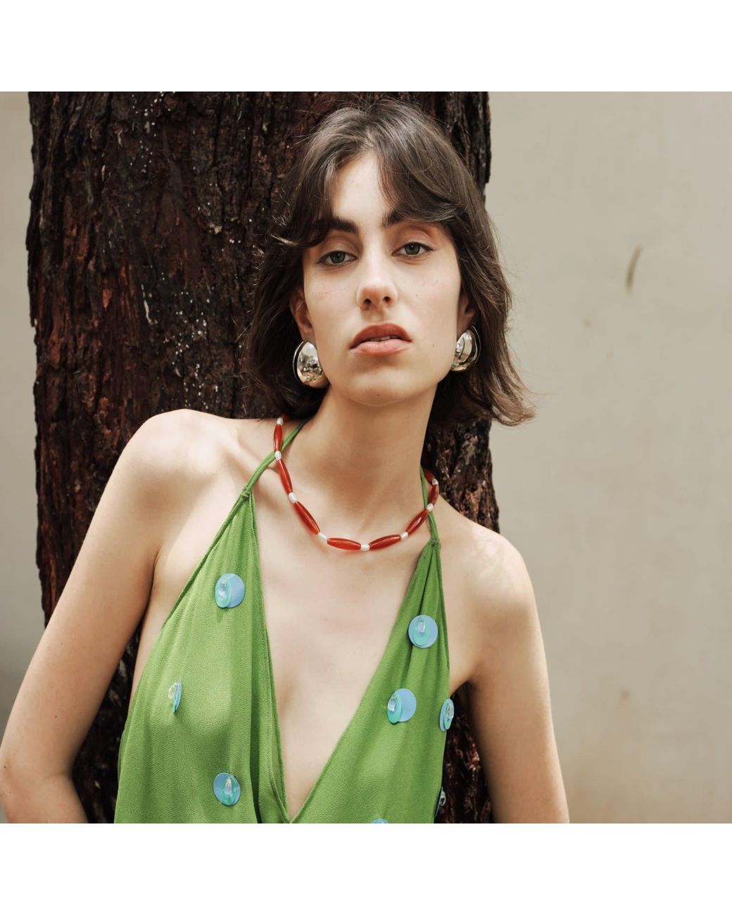 23Rd August . Green Feeling Lost Top