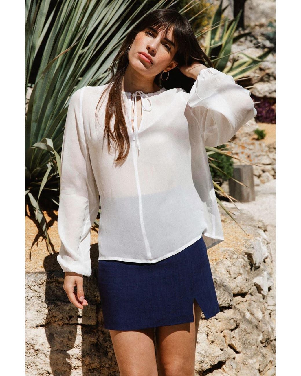 AVANI Apparel Natural Blouse Silène