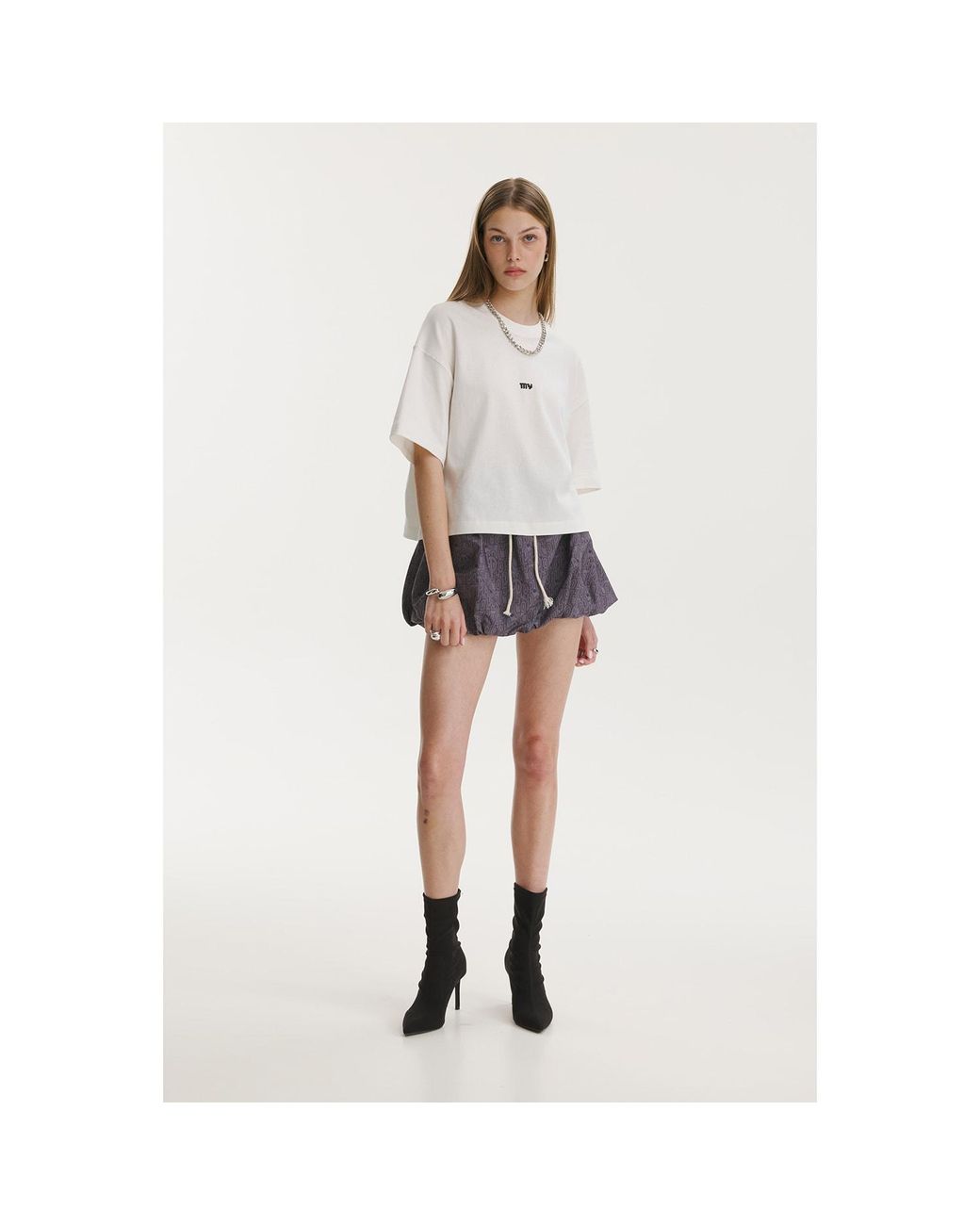 mysimplicated Blue Pop Cola Balloon Skirt