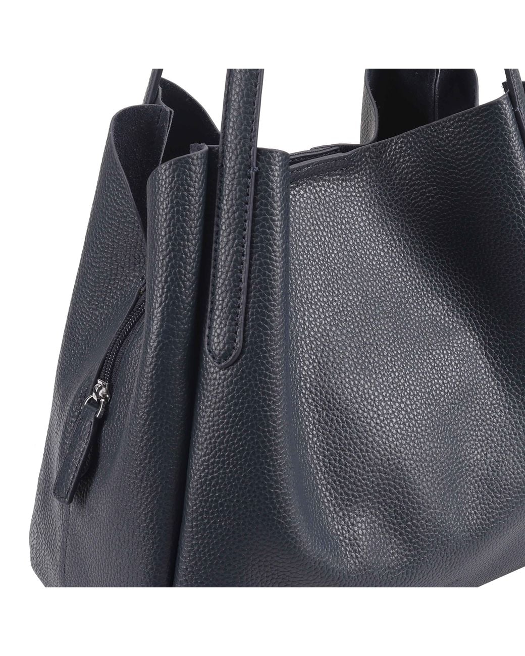 Leather Layout Picture Lloyd Baker Lunelle Leather Tote Bag in Black | Lyst