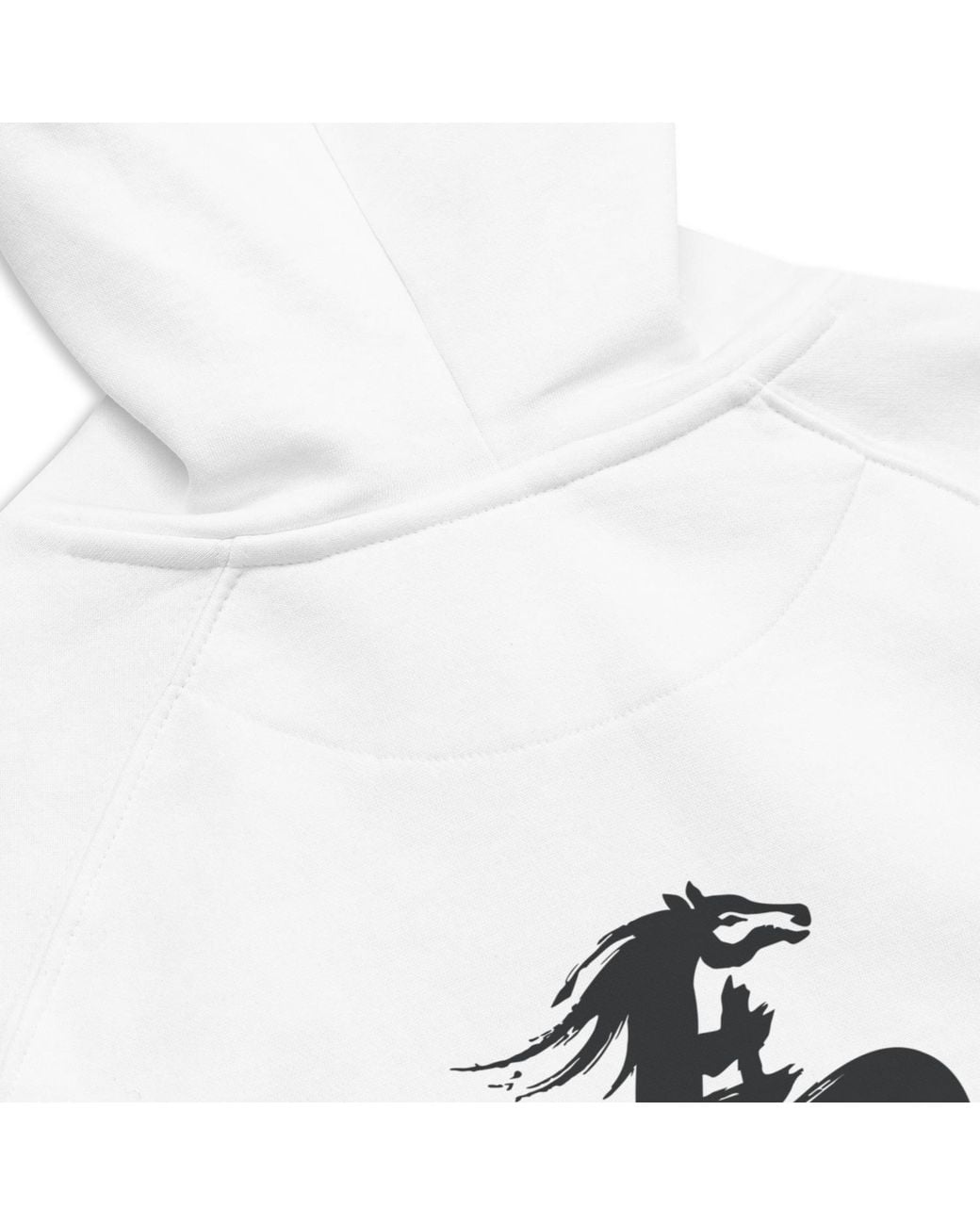 Anchor and Crew White Ten Chinese Year Of The Horse Editions Organic Cotton Hoodie for men