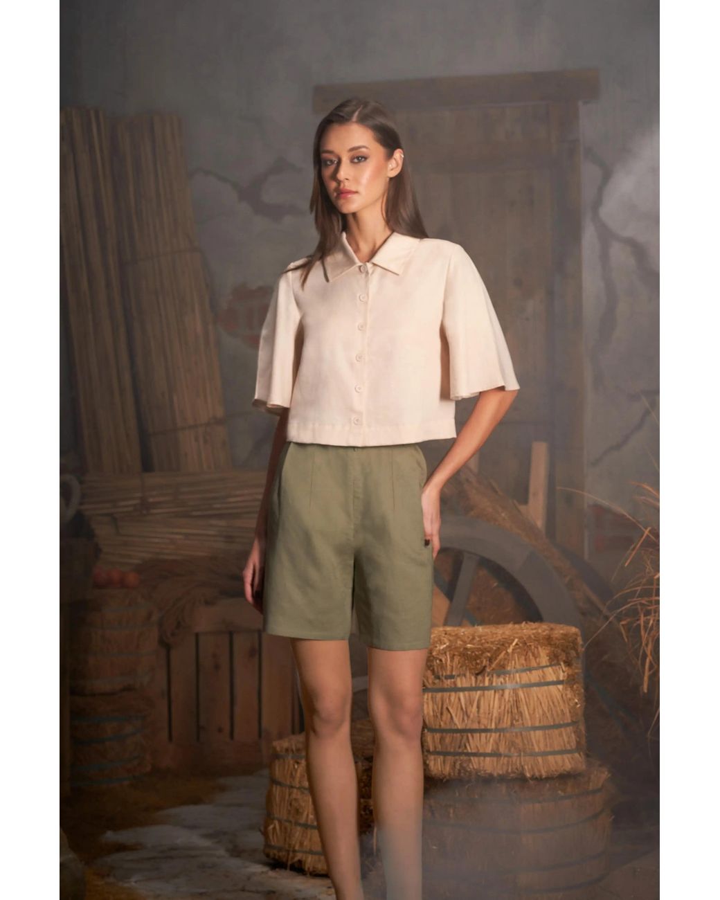 Ashita Fernandes Natural Neutrals Ambar Top – A Tribute To Effortless Elegance